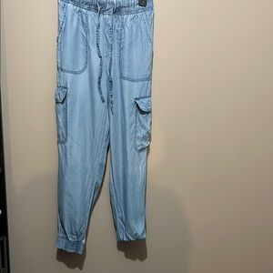 (3 for$24) Blue Cargo Jumpsuit Relaxed Fit
